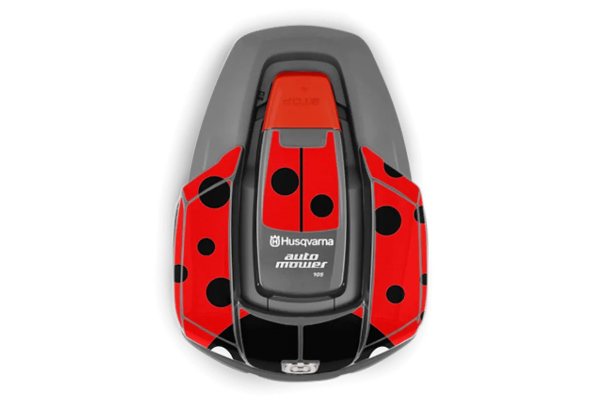2-Husqvarna Automower® Decal Kit Ladybug