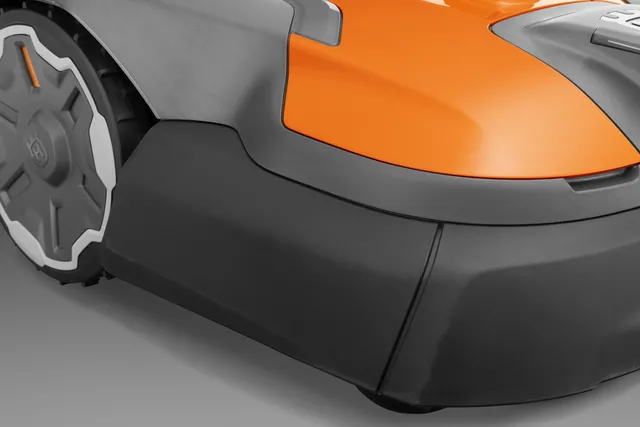 Rubberised front bumper Rubberised front bumper